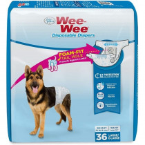 Four Paws Wee Wee Disposable Diapers Large - 36 count - EPP-FF97442 | Four Paws | 1970