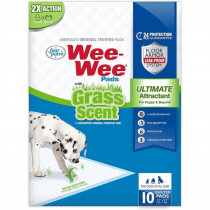 Four Paws Wee Wee Grass Scented Puppy Pads - 10 count - EPP-FF97574 | Four Paws | 1970