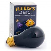 Flukers Black Nightlight Incandescent Bulb - 75 Watt - EPP-FK22702 | Flukers | 2135