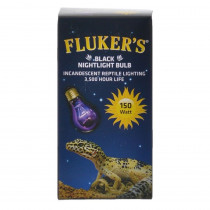 Flukers Black Nightlight Incandescent Bulb - 150 Watt - EPP-FK22704 | Flukers | 2135