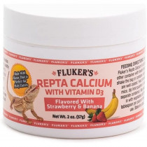 Flukers Strawberry Banana Flavored Repta Calcium - 2 oz - EPP-FK73018 | Flukers | 2144