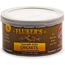 Flukers Gourmet Style Canned Crickets - 1.2 oz - EPP-FK78000 | Flukers | 2123