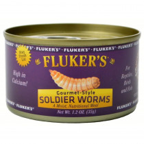 Flukers Gourmet Style Soldier Worms - 1.2 oz - EPP-FK78004 | Flukers | 2123