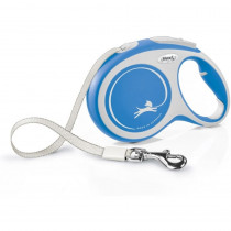 Flexi New Comfort Retractable Tape Leash - Blue - Large - 26' Tape (Pets up to 110 lbs) - EPP-FL10645 | Flexi | 1731
