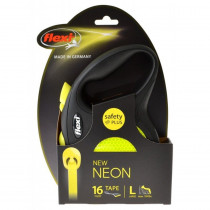 Flexi New Neon Retractable Tape Leash - Large - 16' Tape (Pets up to 110 lbs) - EPP-FL10719 | Flexi | 1731