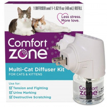 Comfort Zone Multi-Cat Diffuser Kit For Cats and Kittens - 1 count - EPP-FN00338 | Comfort Zone | 1935