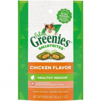 Greenies SmartBites Healthy Indoor Chicken Flavor Cat Treats - 2.1 oz - EPP-GR10139 | Greenies | 1945