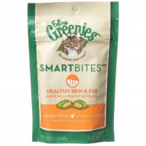 Greenies SmartBites Healthy Skin & Fur Chicken Flavor Cat Treats - 2.1 oz - EPP-GR10141 | Greenies | 1945