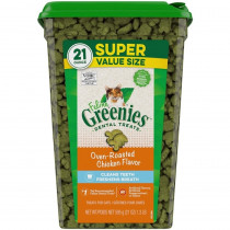 Greenies Feline Natural Dental Treats Oven Roasted Chicken Flavor - 21 oz - EPP-GR10703 | Greenies | 1945