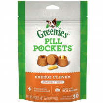 Greenies Pill Pockets Cheese Flavor Capsules - 30 count - EPP-GR10930 | Greenies | 1996