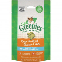 Greenies Feline Natural Dental Treats Oven Roasted Chicken Flavor - 2.1 oz - EPP-GR11130 | Greenies | 1945