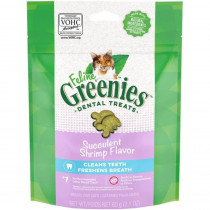 Greenies Feline Natural Dental Treats Succulent Shrimp Flavor - 2.1 oz - EPP-GR11461 | Greenies | 1945