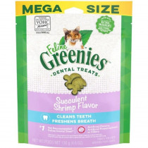 Greenies Feline Natural Dental Treats Succulent Shrimp Flavor - 4.6 oz - EPP-GR11463 | Greenies | 1945