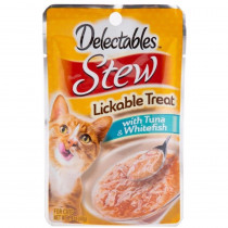 Hartz Delectables Stew Lickable Cat Treats - Tuna & Whitefish - 1.4 oz - EPP-HZ11054 | Hartz | 1945