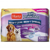 Hartz Home Protection Lavender Scent Odor Eliminating Dog Pads - Regular - 100 count - EPP-HZ14840 | Hartz | 1970