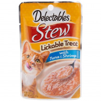 Hartz Delectables Stew Lickable Cat Treats - Tuna & Shrimp - 1.4 oz - EPP-HZ15230 | Hartz | 1945