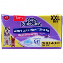 Hartz Home Protection Lavender Scent Odor Eliminating Dog Pads - XX Large - 40 count - EPP-HZ15480 | Hartz | 1970