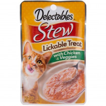 Hartz Delectables Stew Lickable Treat for Cats Chicken and Veggies - 1.4 oz - EPP-HZ15636 | Hartz | 1945