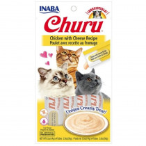 Inaba Churu Chicken with Cheese Recipe Creamy Cat Treat - 4 count - EPP-INA00667 | Inaba | 1945