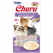 Inaba Churu Chicken with Shrimp Flavor Recipe Creamy Cat Treat - 4 count - EPP-INA00668 | Inaba | 1945