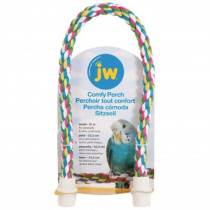 JW Pet Flexible Multi-Color Comfy Rope Perch 21in. - Small 1 count - EPP-JW25879 | JW Pet | 1895