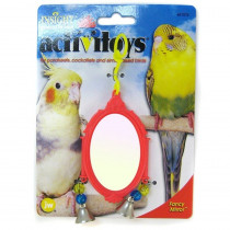 JW Insight Fancy Mirror Bird Toy - Assorted - Fancy Mirror Bird Toy - Assorted Colors - EPP-JW31074 | JW Pet | 1915