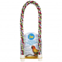 JW Pet Flexible Multi-Color Comfy Rope Perch 32in. - Medium 1 count - EPP-JW56116 | JW Pet | 1895
