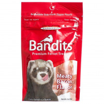 Marshall Bandits Premium Ferret Treats - Bacon Flavor - 3 oz - EPP-MA00382 | Marshall | 2167