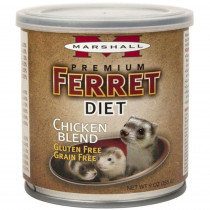 Marshall Premium Ferret Diet Chicken EntrΘe - 9 oz - EPP-MA00430 | Marshall | 2172