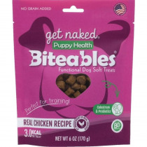 Get Naked Puppy Health Biteables Soft Dog Treats Chicken Flavor - 6 oz - EPP-NB20157 | Get Naked | 1996