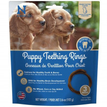N-Bone Puppy Teething Rings Peanut Butter Flavor - 3 count - EPP-NB91257 | N-Bone | 1996