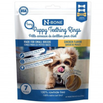 N-Bone Teeny Puppy Teething Rings Chicken Flavor - 7 count - EPP-NB91268 | N-Bone | 1996