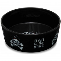 Loving Pets Dolce Moderno Bowl Bad to the Bone Design - Large - 1 count - EPP-PC07159 | Loving Pets | 1729