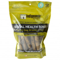 Indigenous Dental Health Bones - Fresh Breath Formula - 13 Count - EPP-PGB01724 | Indigenous Pet Products | 1996