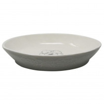 Pioneer Pet Ceramic Bowl Magnolia Oval 8.2 x 1.4" - 1 count - EPP-PIO00567 | Pioneer Pet | 1729"