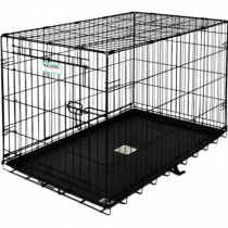 Precision Pet Pro Value by Great Crate - 1 Door Crate - Black - Model 2000 (24L x 18"W x 19"H) For Dogs up to 25 lbs - EPP-PM11242 | Precision Pet | 1733"
