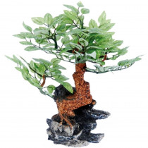 Penn Plax Bonsai Tree on Rock Aquarium Ornament - 10 Tall - EPP-PP06241 | Penn Plax | 2007"