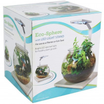 Penn Plax Eco-Sphere Bowl with Plant-Grow LED Light - 1.1 gallon - EPP-PP10105 | Penn Plax | 2059