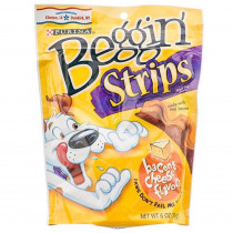 Purina Beggin' Strips Dog Treats - Bacon & Cheese Flavor - 6 oz - EPP-PR15864 | Purina | 1996