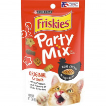 Friskies Party Mix Original Crunchy Cat Treats - 2.1 oz - EPP-PR23891 | Friskies | 1945