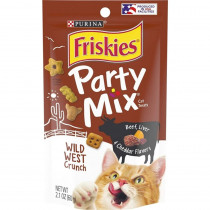 Friskies Party Mix Wild West Crunchy Cat Treats - 2 oz - EPP-PR57541 | Friskies | 1945