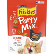 Friskies Party Mix Crunch Treats Original - 6 oz - EPP-PR57584 | Friskies | 1945