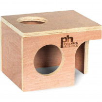 Prevue Wooden Hamster and Gerbil Hut for Hiding and Sleeping Small Pets - 1 count - EPP-PV01121 | Prevue Pet Products | 2148