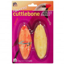 Prevue Birdie Basics Flavored Cuttlebone Orange and Vanilla Small 4in. Long - 2 count - EPP-PV11422 | Prevue Pet Products | 1904