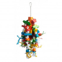 Prevue Bodacious Bites Wizard Bird Toy - 1 Pack - (Approx. 8.75in.L x 7.5in.W x 19.5in.H) - EPP-PV60962 | Prevue Pet Products | 1915