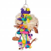 Prevue Bodacious Bites Tough Puff Bird Toy - 1 Pack - (7in.W x 17in.H) - EPP-PV62375 | Prevue Pet Products | 1915