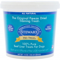 Stewart Pro-Treat 100% Pure Beef Liver for Dogs - 14 oz - EPP-R21244 | Stewart | 1996
