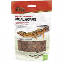 Zilla Reptile Munchies - Mealworms - 3.75 oz - EPP-RP09951 | Zilla | 2124