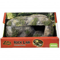 Zilla Rock Lair for Reptiles - Medium - (5.75L x 8.5"W x 5.25"H) - EPP-RP11351 | Zilla | 2131"