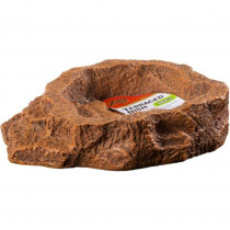 Zilla Decor Terraced Dish for Food or Water - Small (5.25L x 5.5"W x 1.5"H) - EPP-RP11760 | Zilla | 2112"